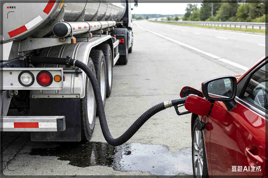 忠县汽车救援送水案例